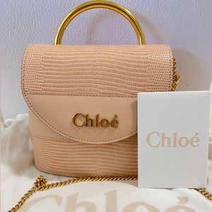 RARE Chloe Small Aby Lock Bag